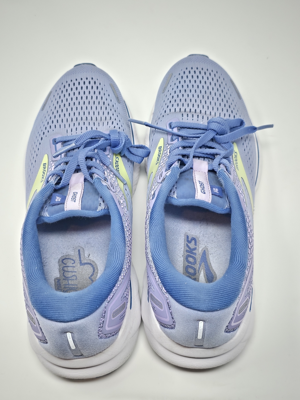 Brooks Ghost 14 Running Shoes Women's 8.5 Lavender Blue - Picture 11 of 12